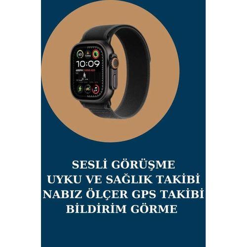 Akıllı Saat Nabız Ölçer Uyku Takibi Adımsayar Alarm Ve Hatırlatıcı Çağrı Cevaplama Yeni Nesil