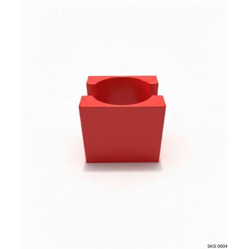 Kirmizi Harf Seklinde Mini Dekoratif Saksi Kisiye Ozel Bas Harf Tasarim Masa Ustu Ofis Dekoru 7 Cm