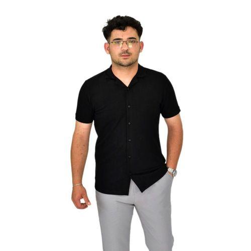 Erkek Apaçi Yaka Düğmeli Tişört 9655 BGL-ST04589