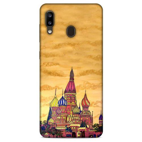 Cityx (44) Samsung Galaxy A20 Kılıf Silikon Kapak Desenli