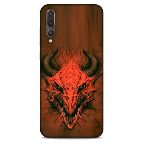 Huawei P20 Pro Kılıf Dragons (14) Lansman Kılıf Kırmızı Boynuzlu Ejderha