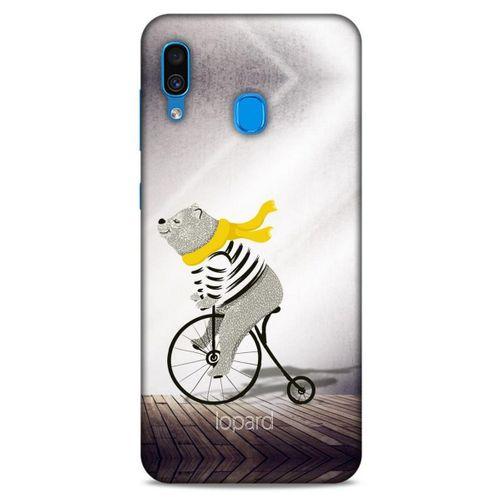Samsung Galaxy A30 Kılıf FunnyMaX (11) Tam Koruma Kahve Ayı