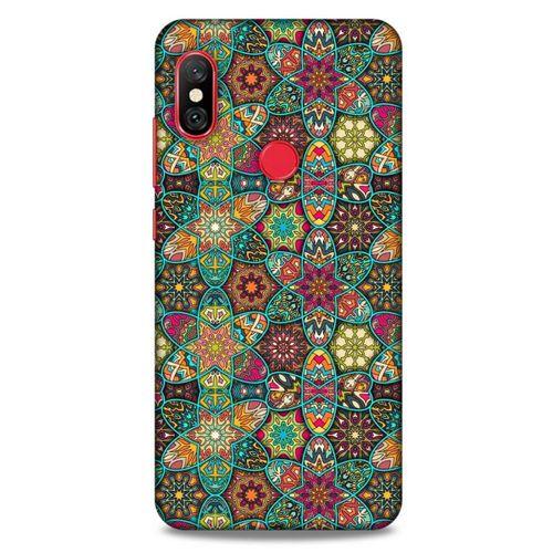 Ethnic Culture (56) Xiaomi Redmi Note 6 Pro Kılıf Silikon Kapak Desenli