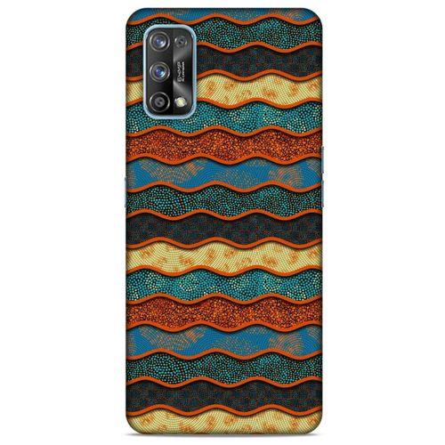 Oppo Realme 7 Pro Kılıf Baskılı Özel Seri Taşlı (36) Glitter Kılıf