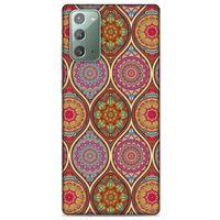 Ethnic Culture (17) Samsung Galaxy Note 20 Kılıf Silikon Kapak Desenli