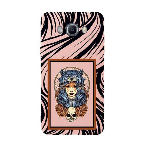 Samsung J7 2016 Warrior Woman Premium Silikonlu Telefon Kılıfı