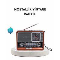 Dekoratif Vintage Radyo – Klasik Görünüm, Modern Fonksiyon Ve Uzun Ömürlü Kullanım