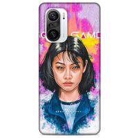 Xiaomi Redmi K40 Uyumlu Kılıf Squid Game (47) Crystal Flex Kılıf Dae-Hyun