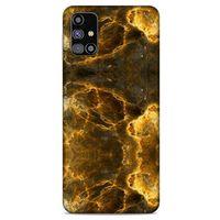 Mermer Desenli (9) Tema Kılıf Koyu Kahverengi Samsung Galaxy M31s Kılıf