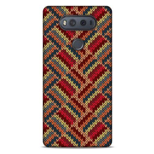 Kazak (35) Desenli Silikon Kapak LG K61 Kılıf