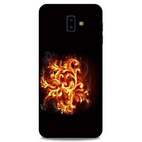 Lopard Samsung Galaxy J6 Plus Uyumlu Kılıf FireX (26) Tpu Silikon Kılıf Ateş Wallpaper