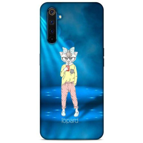 Oppo Realme 6 Kılıf FunnyMaX (38) Neo Hybrid Kılıf Açık Mavi
