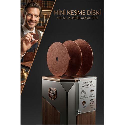 Reçine Kesici Disk Seti 36mm 3'lü - Metal Ahşap Plastik Mini Testere Bıçağı 723287
