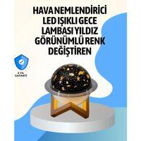 Projektör Işıklı Ve Aromaterapi Destekli Taşınabilir Nemlendirici Cihaz Usb Bağlantılı