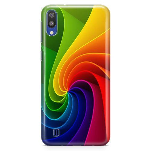 Samsung Galaxy M10 Kılıf Rüzgar Gülü Arka Kapak Koruma Desenli Full Koruyucu