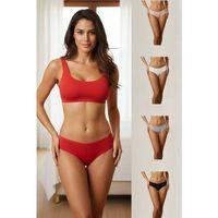 Anı Düz Brazilian 5 Li Külot Kadın Anıdüz5