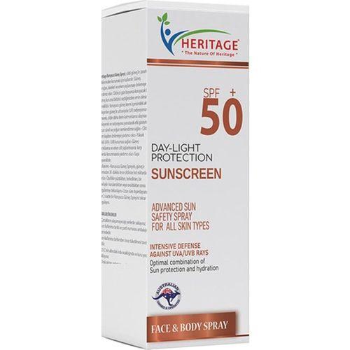 Herıtage Güneş Koruma Kremi Spf 50+ Tüm Cilt Tipleri Için Koruma & Nemlendirme 100 Ml