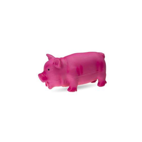 Karlıe Lateks Domuz Sesli Oyuncak Pembe (22x10x1)