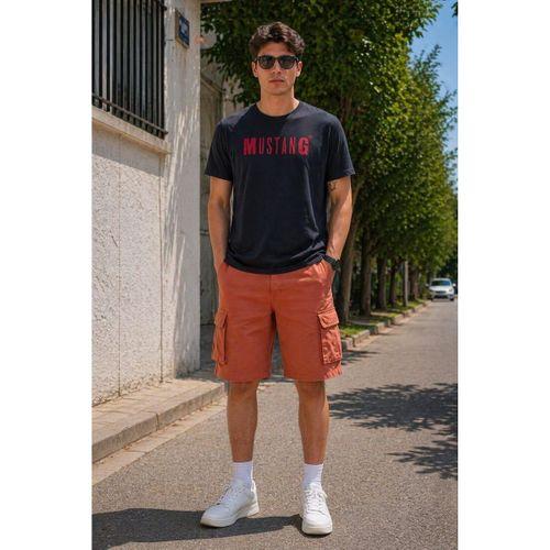 ALEXANDERGARDI Bisiklet Yaka Baskılı T-shirt (E23-TS00)