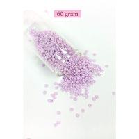 Dökme Cam Kum Boncuk (11/0) 2 mm - 60 Gram -  Açık Pembe - BNC043