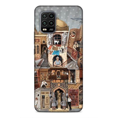 Xiaomi Mi 10 Lite Uyumlu Kılıf Azarbaijan (49) Ultra Silikon Kılıf Şehir Simgeleri