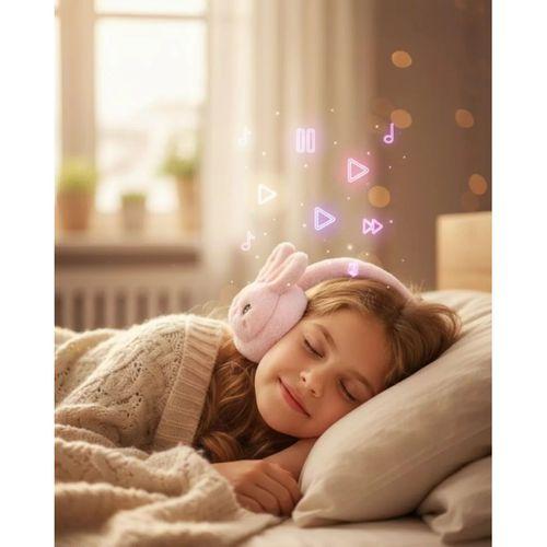 Kablosuz Peluş Bluetooth Kulaklık 40mm Hoparlör Ve Mikrofonlu