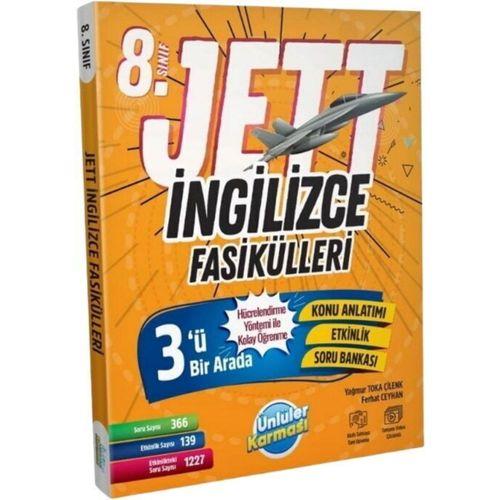 8. Sınıf İngilizce JETT Soru Fasikülleri Ünlüler Karması