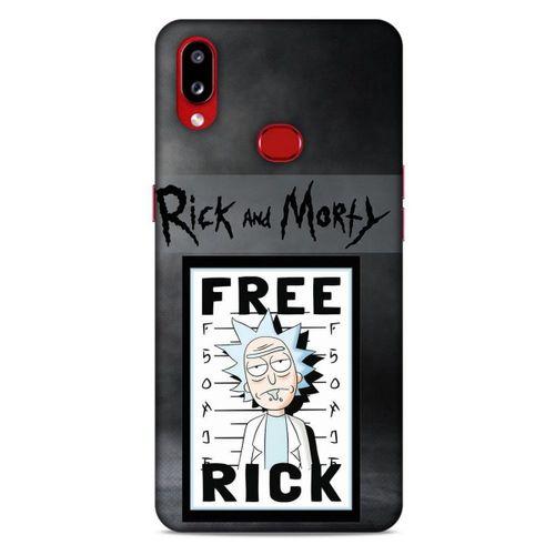 Samsung Galaxy A10s Uyumlu Kılıf Rick And Morty (6) Silikon Kılıf Original Jerry