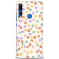 Huawei Y9 Prime 2019 Kılıf HD Baskılı Kılıf - Gülen Yüzler + Tam Ekran Koruyucu