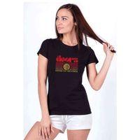 The Doors Riders On The Baskılı Siyah Kadın Tshirt