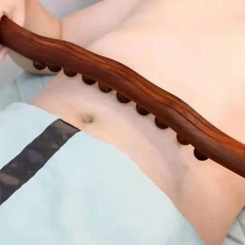 60 Cm Doğal Ahşap Masaj Sopası