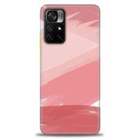 Xiaomi Poco M4 Pro 5G Kılıf HD Baskılı Kılıf - Pembe Palet + Tam Ekran Koruyucu