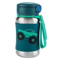 Skip Hop Zoo Pipetli Paslanmaz Çelik Suluk 350 ml Kamyon