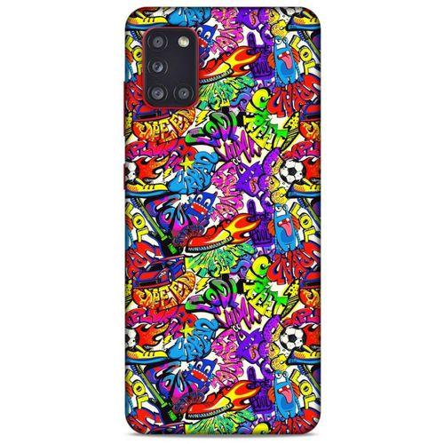 Graffitix (25) Desenli Silikon Kapak Samsung Galaxy A31 Kılıf