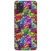 Graffitix (25) Desenli Silikon Kapak Samsung Galaxy A31 Kılıf