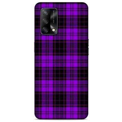 Realme 8 Pro Uyumlu Kılıf Mor Delisi (12) Koruyucu Silikon Kareli