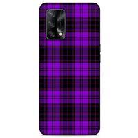 Realme 8 Pro Uyumlu Kılıf Mor Delisi (12) Koruyucu Silikon Kareli