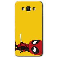 Potkal Hediye Fabrikası Samsung Galaxy J7 2016 HD Baskılı Kılıf + 9D Tam Ekran Koruyucu - DeadPool 6