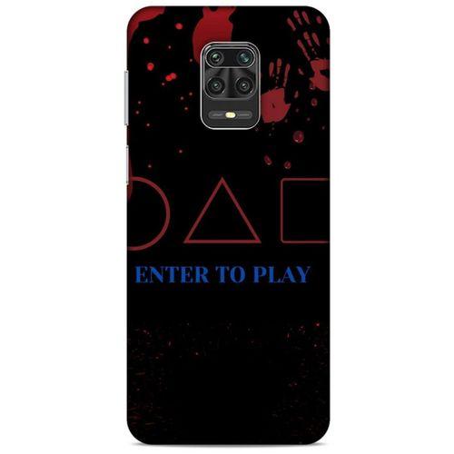 Xiaomi Redmi Note 9S Uyumlu Kılıf Squid Game (28) Arka Kapak Young