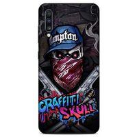 Samsung Galaxy A70s Uyumlu Kılıf Motorsiklet (33) Hybrid Kılıf Harley Davidson