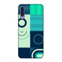 Samsung Galaxy A50s Uyumlu Kılıf Insomnia (10) Full Koruma Kılıfı Yeşil Lacivert