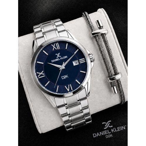 Daniel Klein Premium Çelik Kordon 2 Yıl Garantili 3 Atm Suya Dayanıklı Erkek Kol Saati DKK.-F11098-3