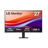 27 LG 27U421A-B VA 5MS 100HZ USB-C HDMI FHD 1920X1080 CURVED VESA SIYAH