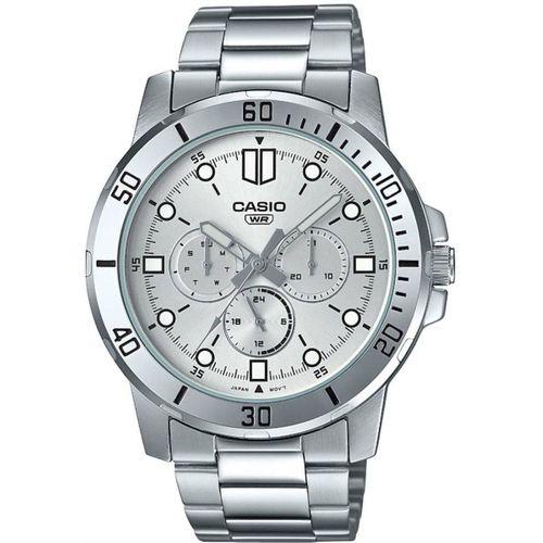 Casio MTP-VD300D-7EUDF Quartz Çelik Gri 45 mm Erkek Kol Saati