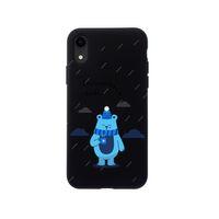 iPhone XR İncinmişsin Dedi Premium Siyah Lansman Silikonlu Kılıf