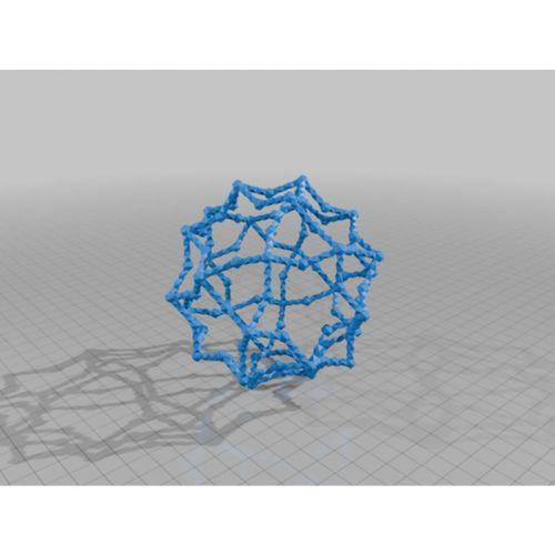 STEWART GIRIH STAR ICOSIDODECAHEDRAL POLYTOROID 1 (Bu ürün Sadece Plastik parçadır - Almadan Önce Soru Sorabilirsiniz)