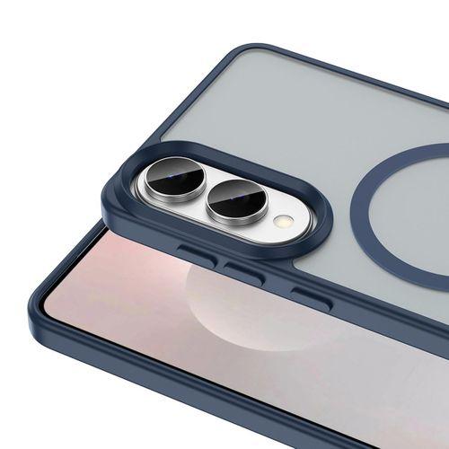 Galaxy S25 Edge Kılıf M-safe Şarj Özellikli Mat Arka Yüzey Zore Sio Kapak