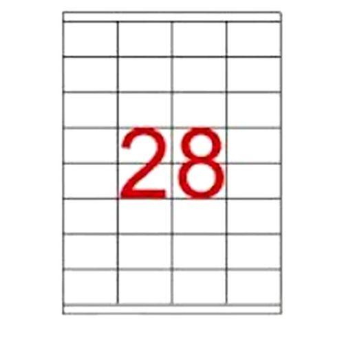 Ekstrafix A4 Lazer Etiket 5,25cmX4,1cm 52,5x41mm - 15 adet