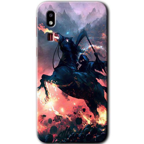 Galaxy A2 Core Kılıf HD Desen Baskılı Arka Kapak - Bloodhorne