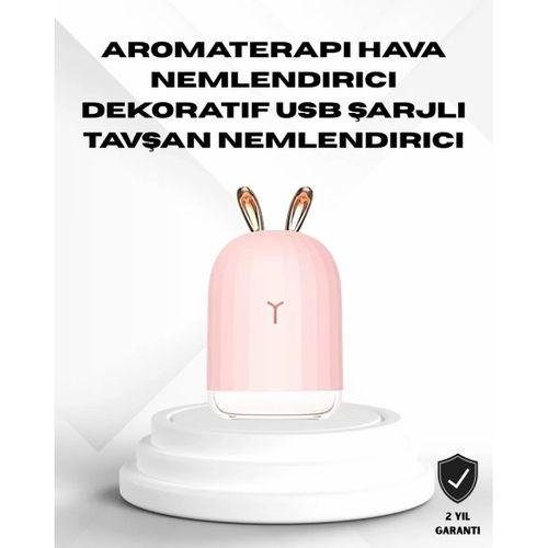 Ultrasonik Hava Nemlendirici 200 Ml Aroma Difüzör Led Işıklı Sessiz